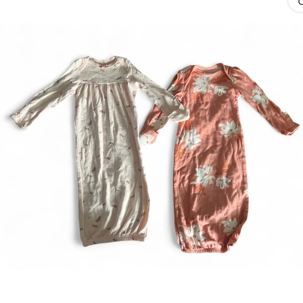 Baby Girl Gown Bundle 0-3 & 3 Months - Picture 2 of 3